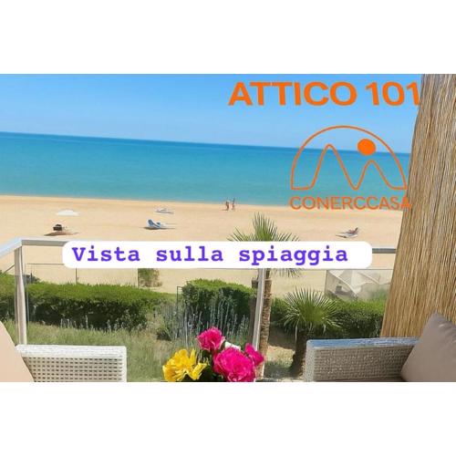 Conero Casa - Marcelli di Numana in Via Litoranea 101 sul mare vista Spiaggia con Parcheggio Esclusivo