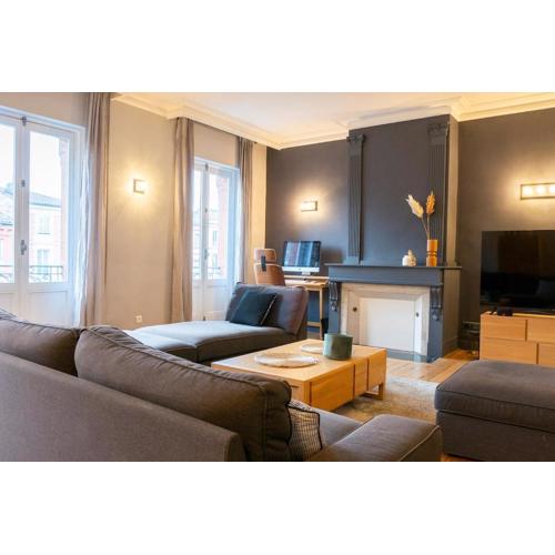 Confort Appartement 110 m² CleanNcosy Toulouse Hypercentre