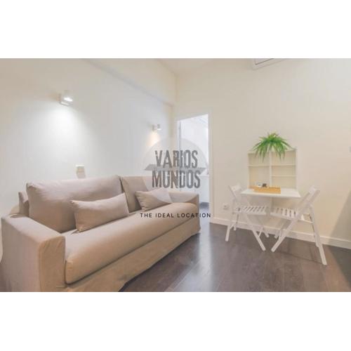 Confortable Apt para 3 pax a 1 min de Gran Via