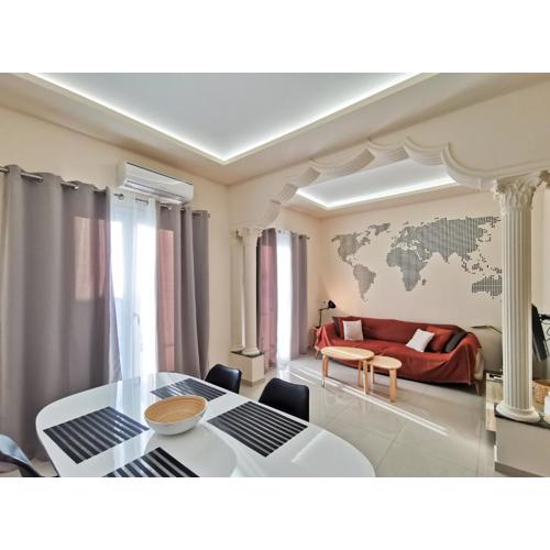 Contemporary 2BD apt with terrace Historic center