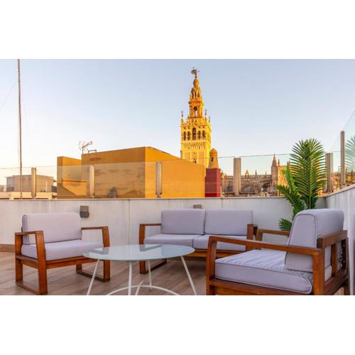 Conteros Dúplex - Terraza vistas a la Giralda