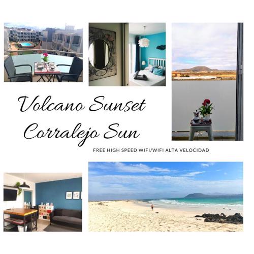 Corralejo Sun - Volcano sunset