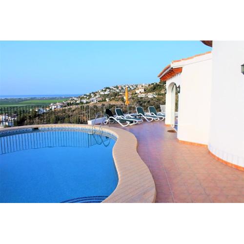 Costa Blanca - Villa de la Luz - Meerblick, private Lage, beheizbarer Pool, 3 Schlafzi bis 6 Perso
