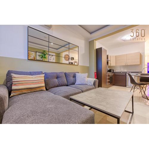 Cosy 1BR Apt with sofabed & balcony in St\