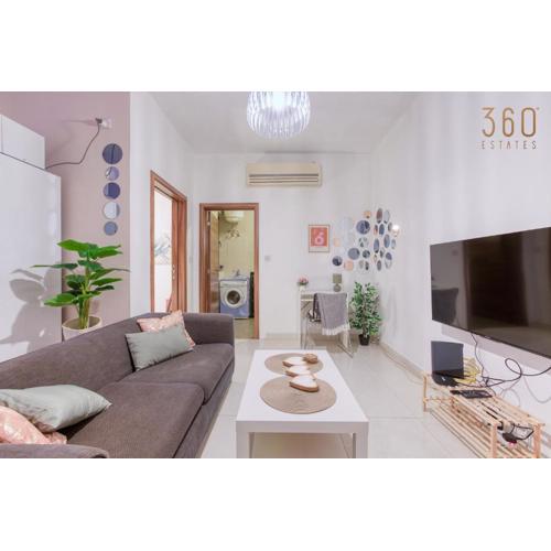 Cosy 1BR home in the heart of St.Julians w/WIFI by 360 Estates