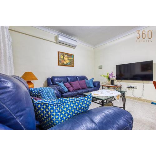 Cosy and Spacious 3BR Apt in Bugibba\