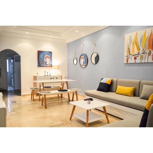Cosy apartment @ La marsa Corniche-Beach