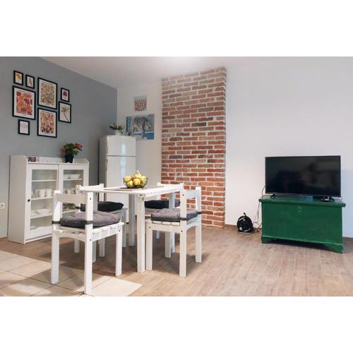 Cosy Apartment with Terrace for 2 Guests and Pets in the Center of Vodice