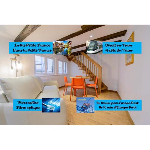 Cosy & quiet flat in historical lively center of Strasbourg