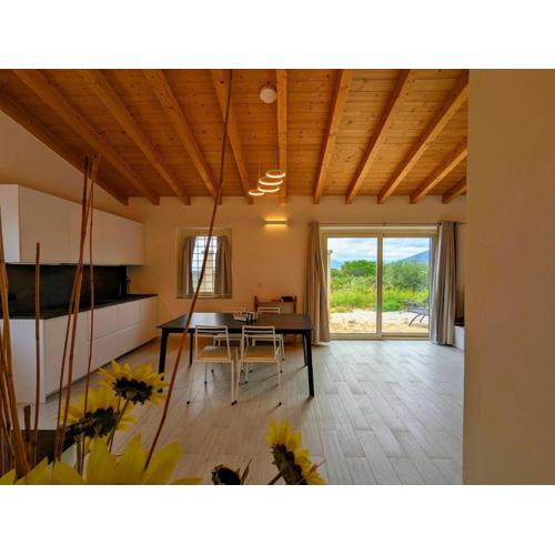 Countryside Retreat with Distant Sea View