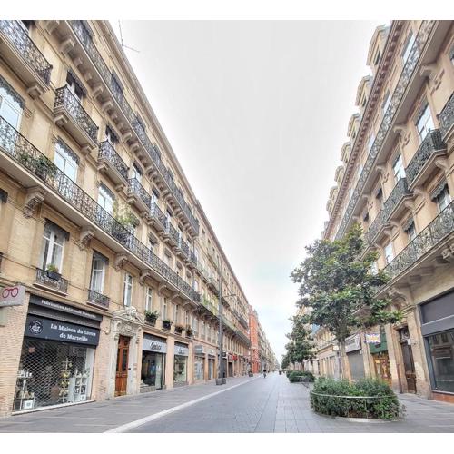 Cœur Capitole 122m2- Clim - Parking - Ascenseur- Métro