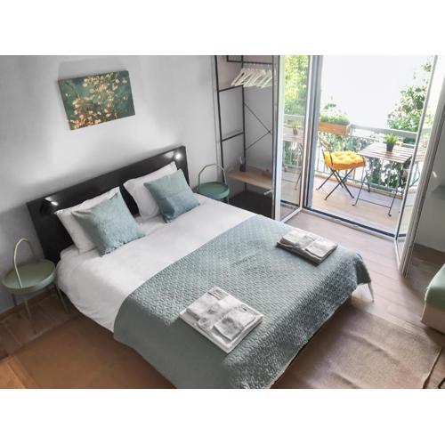 Cozy apartment for 2 persons Sygrou-Fix METRO