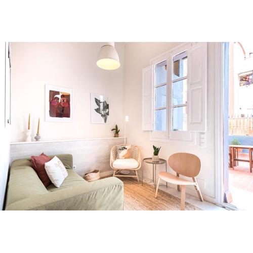 Cozy Apt with sunny terrace in the heart of Gracia
