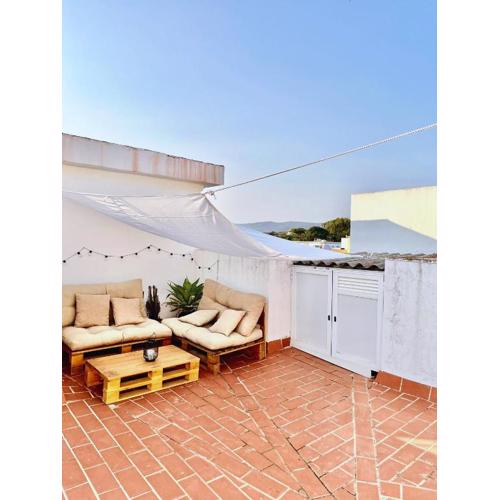 Cozy central studio with terrace