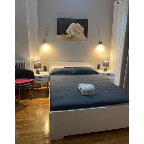 Cozy flat in Hilton, central Athens, 3\