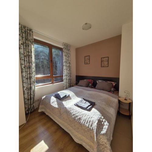 Cozy forest view studio in a SPA hotel