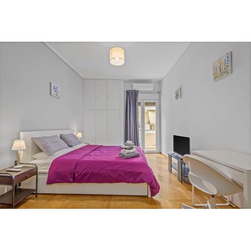 Cozy Ionias apartment near metro station