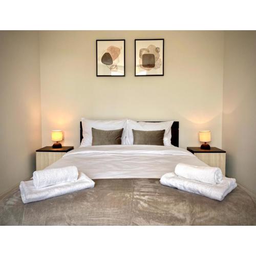 Cozy & Modern 1BR Apart for 4 guests next to Medical University & Free parking