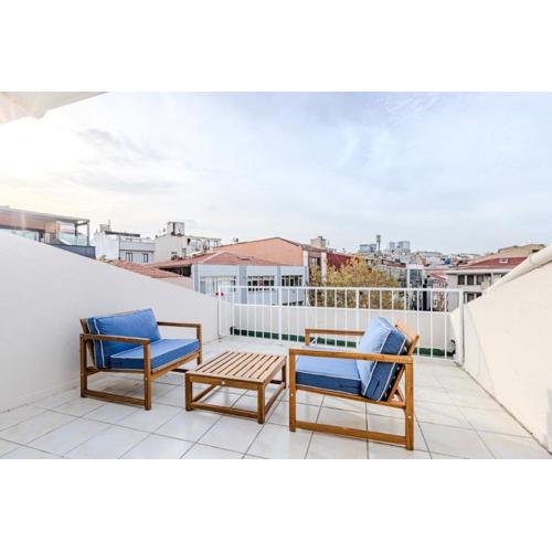 Cozy New Penthouse 1bd Nisantasi Terrace Gem! #334