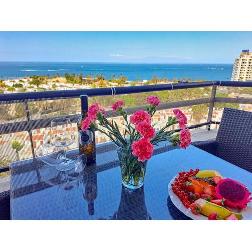 Cozy ocean and La Gomera view appartment