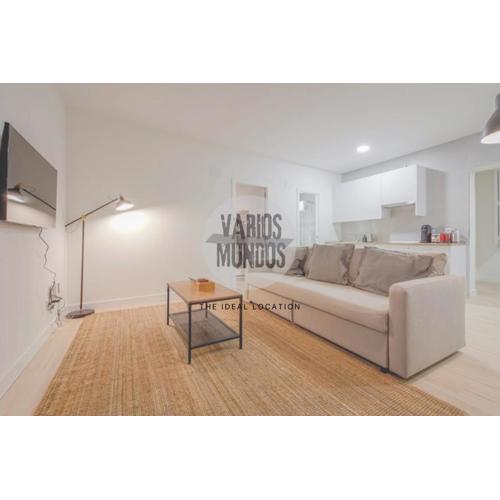 Cozy&NEW Apartment para 6pax en la Plaza de Tirso - Madrid E1