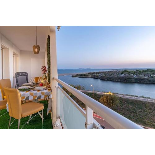 D2-5 Ampuria Delta Sunset with parking & wifi