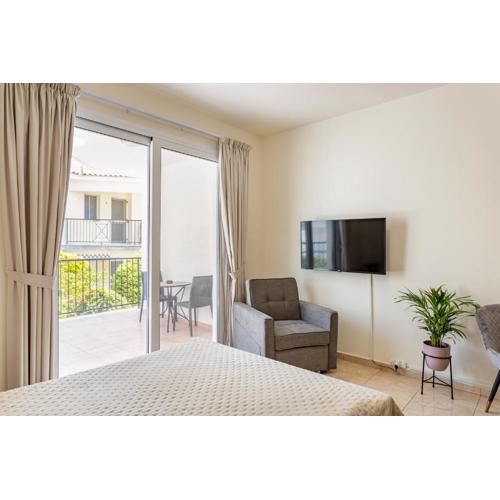 Danaos Seaside Suite 101 with Pool in Tourist Area