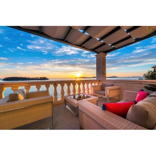 Dazzling Lozica Villa 5 Bedrooms Villa Pasija Steam Room Private Plateau Beach