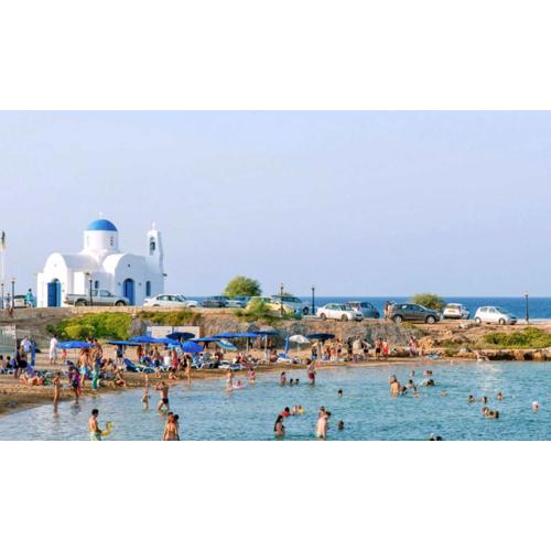 Dazzling Protaras Villa Villa Akame 3 Bedrooms Beachfront Private Outdoor Pool Furished Sun Terrace Ellinon