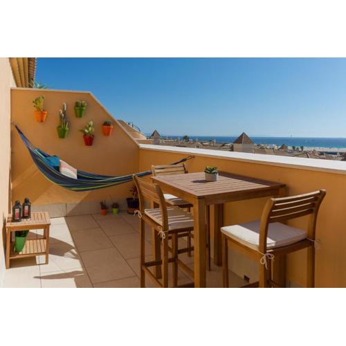 Deja Blue - Tarifa Rent Modern Penthouse