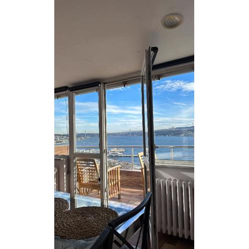 Deluxe Duplex in city center with 210 degrees Bosphorus viewed