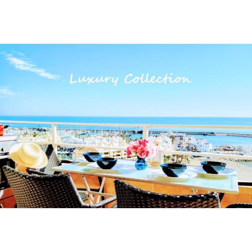 Deluxe penthouse with sea views near Puerto Marina