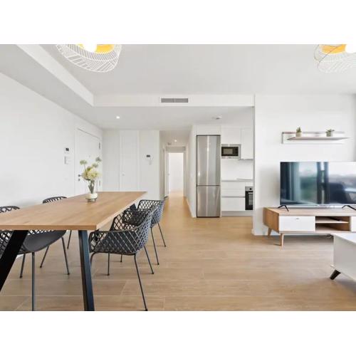 Denia port and beach apartment.