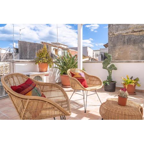 Dione terrace apartments by Dimore in Sicily