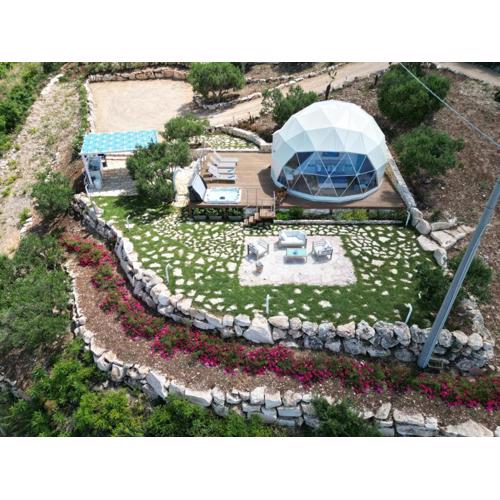 Dome on the hill with Jacuzzi