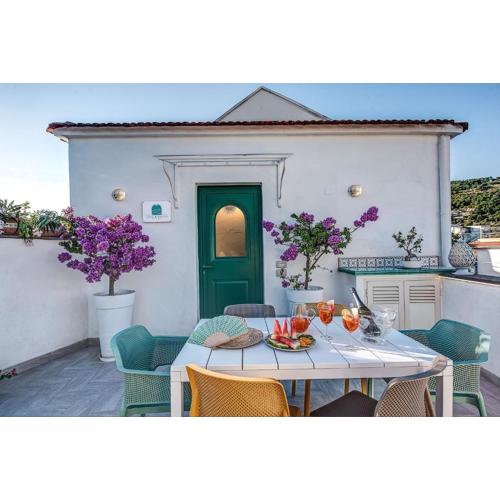Domus Smeraldo terrace and sea view Amalfi Coast