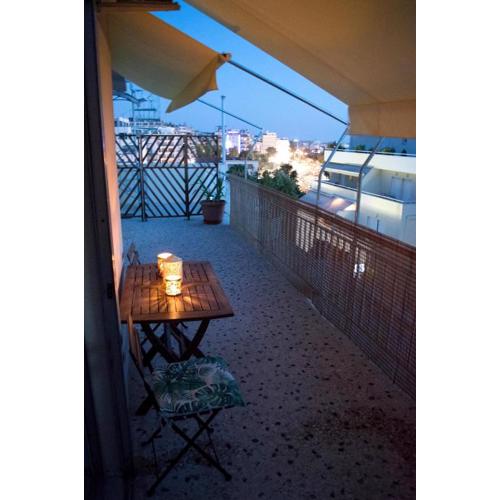 Downtown Cozy penthouse For balcony lovers