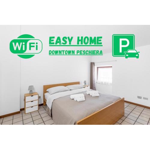Downtown Peschiera, Easy Home with Wi-Fi and parking