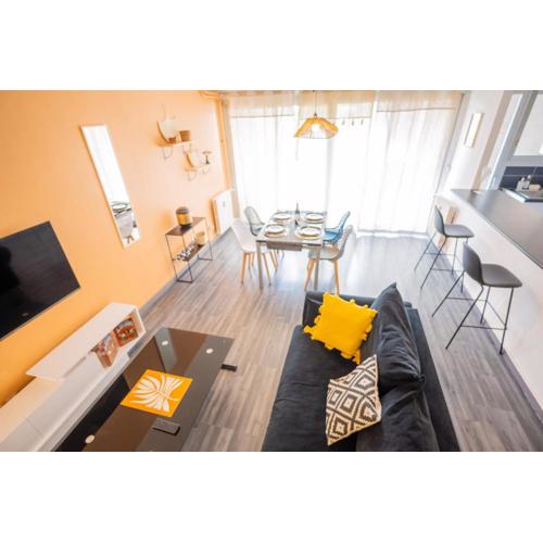 Duplex- T2 Barcelona Pop - Terrasses - Parking - Vue canal