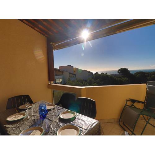 Duplex 2 pièces avec terrasse, clim, tennis et WIFI - FR-1-472A-311