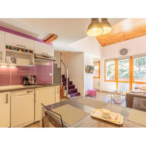 Duplex 38m² 5 pers, 2 TV, balcon, casier à skis - FR-1-353-114