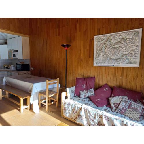 Duplex 4 pièces, balcon Sud/Ouest, 100m des pistes - FR-1-449-94