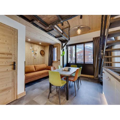 Duplex à 50m des pistes avec services inclus à Tignes Val Claret - FR-1-641-68