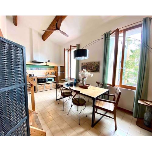 Duplex Arago au coeur de Sète, comme une petite maison