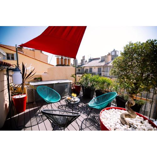 Duplex avec terrasse - hyper-centre de Toulon