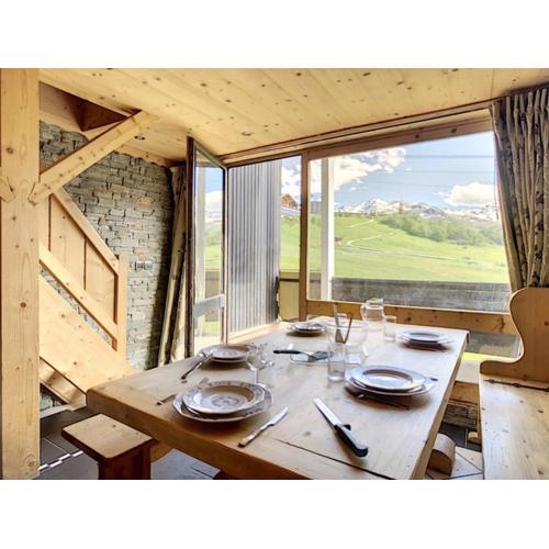 Duplex rénové · Départ ski aux pieds · Balcon · 45 m² · 6 pers · 3 flocons Or - FR-1-344-186
