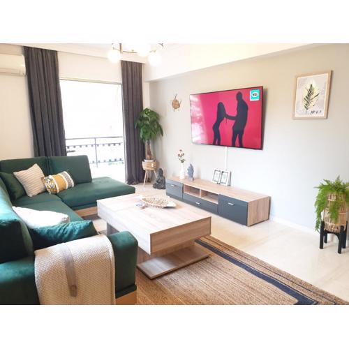 EcoStay-Scandy,2bdr cozy apartment by the sea in Alimos