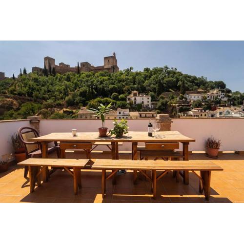 El mirador de La Alhambra