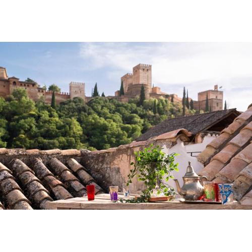 El Rincón Nazarí - Vistas a la Alhambra y terraza