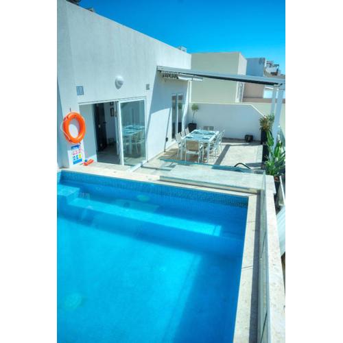 Elegant 2 bedrooms, large sun terrace, pool GCAT1-1